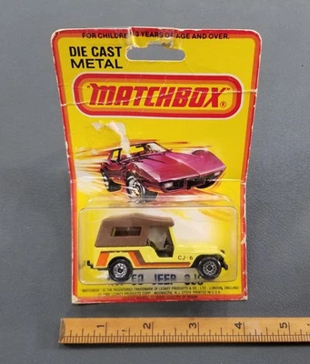 Lesney Matchbox No. 53 JEEP CJ6 Superfast BLISTER PACK YELLOW - Image 1 of 4