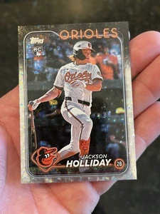 Actualización Topps 2024 Jackson Holliday RC US50 Silver Crackle SP! - Imagen 1 de 2