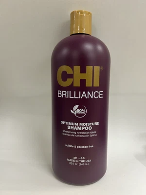 CHI Deep Brilliance Olive & Monoi Optimum Moisture Shampoo 32 Ounce - Image 1 of 2