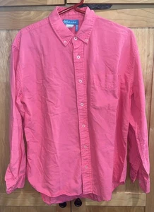 Fresh Produce Men's 100% Cotton Shirt Size XS Hot Pink Button Down - Picture 1 of 6