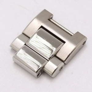 KUGELUHR 1 + Half Link DC3026A Herrenuhr Teile silberfarben 18mm gebraucht Japan - Bild 1 von 3