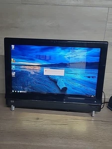 HP Touchsmart 600 23" Intel Core 2 Duo 4GB RAM Leer Descripción - Imagen 1 de 8