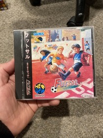 Super Rare Neo-geo Cd Futsal 5 On 5 Soccer Mint Mint With extra spine
