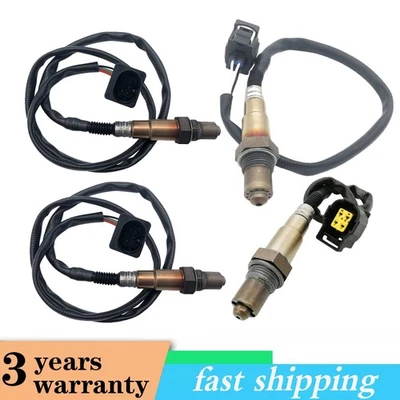 Sensor de oxígeno aguas arriba+aguas abajo 4 piezas para Mercedes-Benz ML63 AMG 07-11 C63 AMG 08-15 Foto 1 de 4