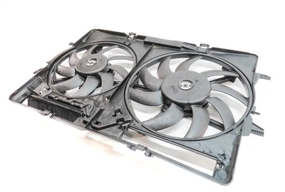 09-17 AUDI A4 A5 Q5 S4 (B8 8T 8R) 2.0L 3.0L 3.2L RADIATOR COOLING FAN w/ SHROUD - Image 1 of 4