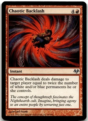 MTG Chaotic Backlash U Eventide 49 LP - Image 1 of 2
