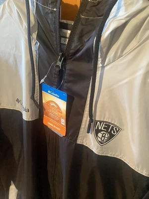 Куртка ветровка Columbia Brooklyn Nets - Изображение 1 из 4
