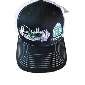 Tuo & Company Richardson 112 Dardenelle Snapback Trucker Hat Black Green White - Picture 1 of 5