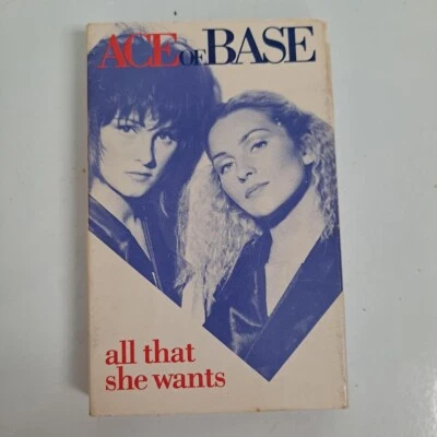 Ace of Base (Cassette Single) All That She Wants 1992 Free Shipping - Image 1 of 2