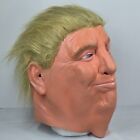 Niemarkowe GUC Śmieszne polityczne Halloween Gumowa maska Sztuczne włosy Przebranie Kostium
