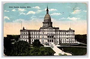 Postkarte: Mi 1917 State Capitol, Lansing, Michigan - verschickt - Bild 1 von 2