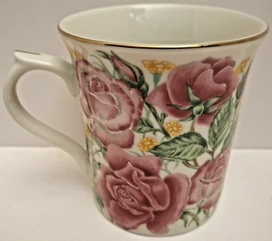 Lenox The Flower Blossom Collection Rose Suzanne Clee Fine Proclain Cup Japan - Picture 1 of 4