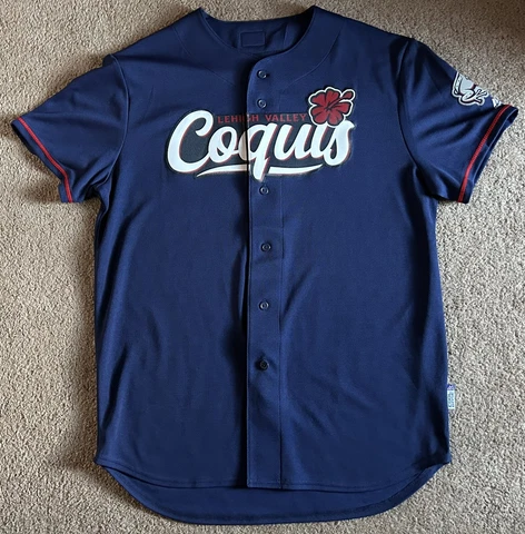 Lehigh Valley Ironpigs Coquis Jersey Cover