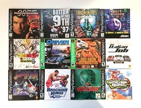 Sony PlayStation 1 (PS1) Manuals - You Pick - Free Sticker - US Seller