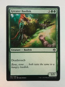 MTG Iconic Masters Basilisco Maggiore 165 Nuovo con scatola/M - Foto 1 di 1