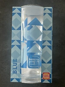 HUNGRY JACKS SUMMER BLUE LIMITED EDITION GLASS 2024 Brand new - Picture 1 of 2