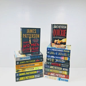 James Patterson Crime Thriller Suspense Paperback Novels Mixed Lot of 17 Books - Picture 1 of 23