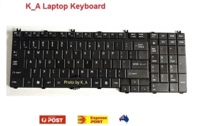 Laptop Keyboard for Toshiba Qosmio X500 X505 F60 F750 Series Notebook NSK-TB801 - Image 1 of 3