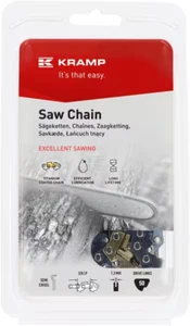 GENUINE KRAMP CHAIN 3/8" 1.3MM 50DL SEMI CHISEL, LONG LIFETIME & TITANIUM COATED - Picture 1 of 4