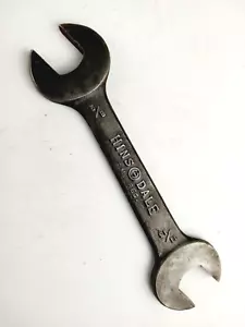 Vintage Hinsdale Open End Wrench No. 3 - 11/16” x 5/8” Chrome Vanadium Steel - Picture 1 of 7