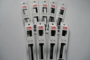 Prym Ergonomics Stricknadelspiel Carbon schwarz ab 2,0mm - 4,0mm (15cm und 20cm) - Bild 1 von 11