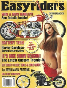 EASYRIDERS MAGAZIN APRIL 2009 ZYKLEN MÄDCHEN AKKU TECH BIG SKY BENUTZERDEFINIERTE TRENDS - Bild 1 von 1