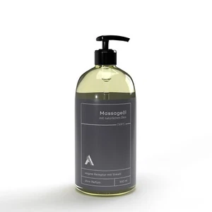 Massageöl SOFT | natürliche Öle | 500 ml | inkl. Pumpspender | für Therapeuten - Bild 1 von 2