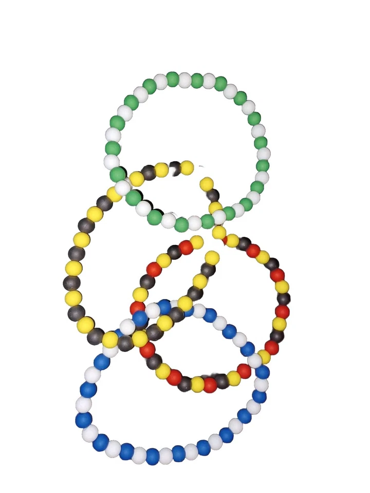 Fußball Armband Elastisch Wunschfarben 20cm Deutschland  - Bild 1 von 1