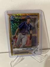 2021 Bowman Chrome Prospects Gold Shimmer Refractor /50 Nick Loftin #BCP-144