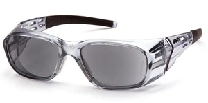GAFAS DE SOL GRISES LECTORES COMPLETOS Tramposos Lupa Lectura Gafas de Seguridad ANSI Z87 - Imagen 1 de 4