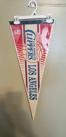 LOS ANGELES CLIPPERS NBA VINTAGE FELT PENNANT 2/21/2021 Cover