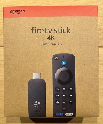 4K UHD HDR Amazon Fire TV Stick 4K mit Alexa-Sprachfernbedienung (Wi-Fi 6) 2024 - Bild 1 von 2