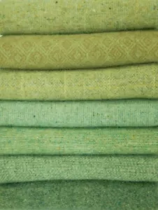 HAND DYED RUG HOOKING WOOL Mill-Dyed ~ "SAVANNAH TIDE-II" (7-pc Collection) - Picture 1 of 12