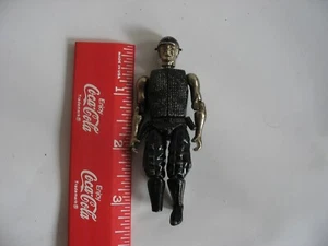 Sgt Silver Figure Metal Man 1976 Zee Toys Zylmex Action Figure Peg Leg - Foto 1 di 4