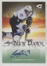 2016 Leaf Genesis New Dawn Green /45 Cameron Hebig #ND-CH1 Auto