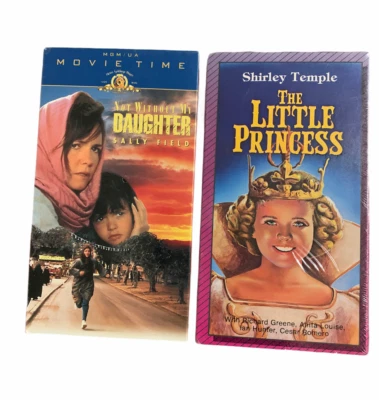 2 (NIP) VHS Movies, Not without my Daughter PG-13 The little Princess, Not Rated - Image 1 of 4