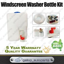 Universal Windscreen Washer Bottle Kit Bottle Pump Hose Jets Wiring Switch 12V