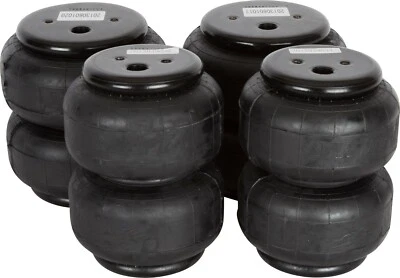 4ct Air Lift Dominator D2500 / D2600 Air Suspension Bags 58343, 58616 1/2" Port - Image 1 of 4