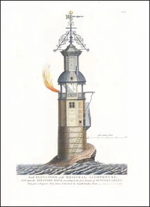 FARO EDYSTONE 1813 elevación Winstanleyn EDDYSTONE (5) - Imagen 1 de 1