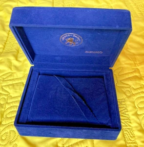 Authentic GRAND SEIKO Empty Watch Box made of nubuck Good Condition #T16 - Picture 1 of 9