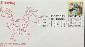 Chris Lazaroff CL 3186 CTC 40 Jitterbug Dance Juke Box auf Stempel - Bild 1 von 1