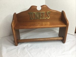 Wooden Kitchen Towel Racks For Sale Ebay