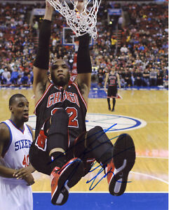 Taj Gibson  Autographed 8x10  Chicago Bulls   Free Shipping   #S2511A
