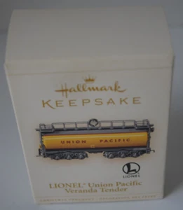 2006 Hallmark Keepsake Ornament - Lionel Union Pacific Veranda Tender - Picture 1 of 9
