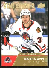 2021-22 Upper Deck AHL High Gloss #140 Josiah Slavin /10 