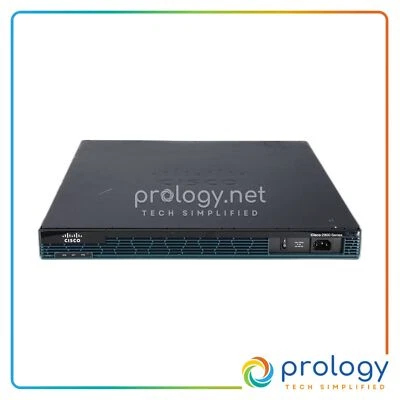 Router de servicios integrados Cisco C2901-CME-SRST/K9 2901 256D/256F con 1x PVDM3-16 Foto 1 de 4