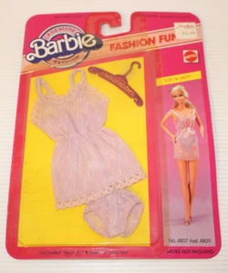 Vintage 1983 Mattel Barbie Fashion Fun SOFT & LACY #4807 Asst. #4809, New Sealed - Picture 1 of 6