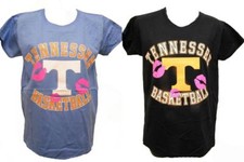 NEW Tennessee Volunteers BASKETBALL Womens Sizes S-M-L-XL-2XL Black Blue Shirt