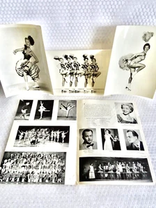 tERRY RUDOLPH SIGNED PROGRAM CASA CARIOCA + ICE SKATING PROMO PHOTO LOT neocurio - Picture 1 of 18