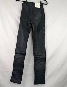 H&M WOMEN SKINNY, HIGH WAIST, SUPER STRETCH, HIGH ELASTICITY JEANS, SIZE 2. - Picture 1 of 6